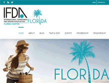 Tablet Screenshot of ifdaflorida.com